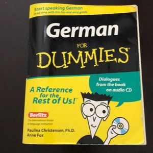 German For Dummies Book & Cd
